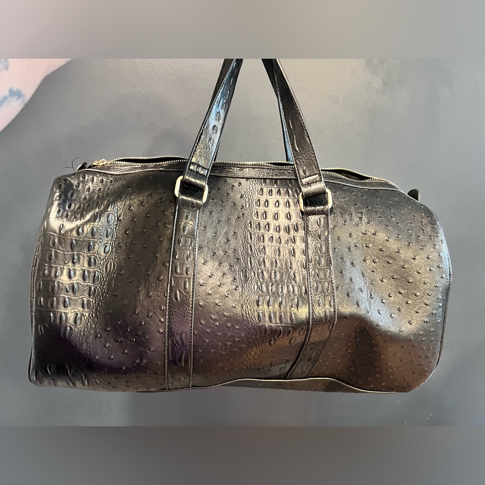 Leather Travel Duffle
